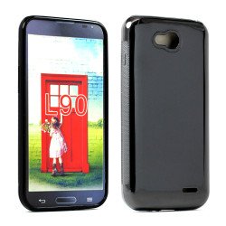 LG Optimus L90 TPU Gel Case (Black)